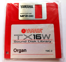 Yamaha TX16W Organ Sound Disk on Original Floppy Disk for Use with TX16W... - £30.60 GBP