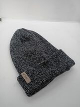 BULA Black Gray Stretch Fit Knit Cap Beanie Hat Wool - $5.45