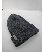 BULA Black Gray Stretch Fit Knit Cap Beanie Hat Wool - $5.45