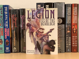 Legion : Lies of the Beholder by Brandon Sanderson  - # and signed - Sub. Press - £93.89 GBP