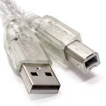 3 Pack 15FT 15FEET USB 2.0 A TO B HIGH SPEED PRINTER SCANNER CABLE CORD ... - $21.99