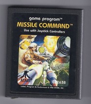 ATARI 2600 Missile Command vintage game Cart - £11.29 GBP