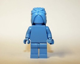 Building Block Light Blue blank plain with hair Minifigure US Toy Minifigure Cus - $7.38