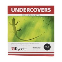 Rycote 065101 Undercover for Lavalier Microphone - Black (Pack of 30)  - $26.00