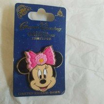 Disney Parks Pin Shanghai Resort Grand Opening Minnie Head pin New - £19.89 GBP