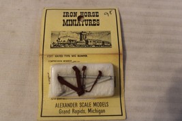 HO Scale Iron Horse Miniatures, Hayes Type WG Bumper Set, #511 BNOS Vintage - $20.00