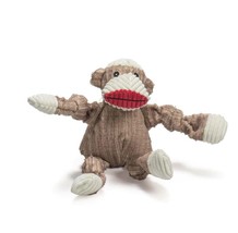 Hugglehounds Dog Stuey Sock Monkey Knottie Small - £15.73 GBP