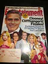 Entertainment Weekly Magazine March 13 2009 Clooney Cliffhangers The Bachelor - £7.85 GBP