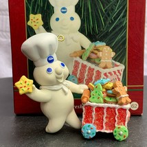 Pillsbury Doughboy Poppin Fresh Goodies Carlton Cards Christmas Ornament 1999 - £15.77 GBP
