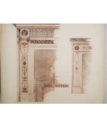 1915 antique 19 FOLIO ARCHITECTURE HOUSE FIREPLACE MANTEL art prints R &amp;... - £93.59 GBP