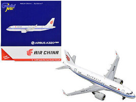 Airbus A320neo Commercial Aircraft Air China White w Blue Stripes 1/400 Diecast - £43.71 GBP