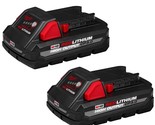 MILWAUKEE M18 REDLITHIUM HIGH OUTPUT CP3.0 Battery 2-Pack - £126.07 GBP