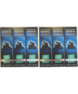Brush Buddies Herbal Toothpaste 3.5oz Activated Charcoal Cool Mint 6 pack - $405.39 MXN