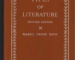 A study of the types of literature Rich, Mabel Irene - £38.97 GBP