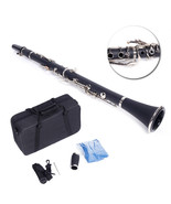 New Black Student Band Bb Beginner Bakelite Clarinet B Flat - $128.99