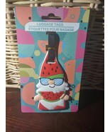 Gnome Watermelon Luggage Tag-Brand New-SHIPS N 24 HOURS - $16.04 CAD
