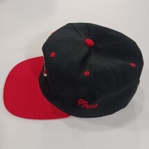 MLB San Francisco 49ers Men's Black/Red Snapback Baseball Cap Hat image 8