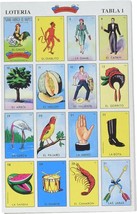 Don Clemente Autentica Loteria Mexican Bingo Set 20 Tablets Colorful and... - £11.80 GBP