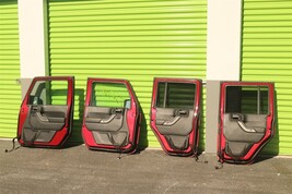 2007-2018 Chrysler Jeep Wrangler JK 4 Full Doors W/ Pwr Mirrors Complete image 13