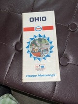 Vintage 1968 Humble Ohio State Highway Gas Station Travel Road Map-Box 20 - £5.46 GBP