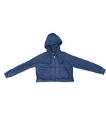 Sweaty Betty Gary Zip Through Cropped Hoodie Sweatshirt sz XL DustyBlue ... - $28.66 CAD