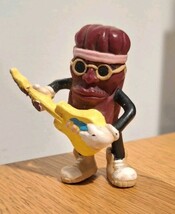 Used Vintage Jimi Hendrix 1988 PVC California Raisin Figurine - $128.01 MXN