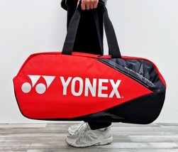 YONEX 22 S/S 2-Pack Tennis Tournament Bag Badminton Red Racket NWT BA92231WEX - $140.31