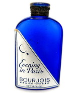 Evening In Paris Bourjois Perfume Bottle Empty 1940s Vintage Rare 1/2 fl... - £30.37 GBP