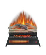 23 inch Electric Fireplace 3D Log Set Insert, Infrared Heater Indoor Use - $2,517.53 MXN