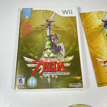 The Legend Of Zelda Skyward Sword Nintendo Wii Complete 25th W/ Music CD Tested - £15.56 GBP