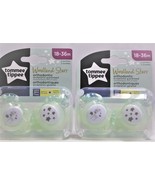 4 New Pacifiers Tommee Tippee Woodland Stars 18-36m 2-pack Glow in Dark - $19.00 CAD