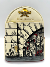 Disney Parks Pirates Of The Caribbean Loungefly Mini Backpack Dog Jail S... - $98.00