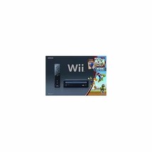 Black Wii Console with New Super Mario Brothers [video game] - £179.39 GBP