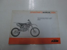 2004 Ktm 85 Sx 85SX Chassis Engine Spare Parts Manual Stained Oem Factory *** - £12.48 GBP