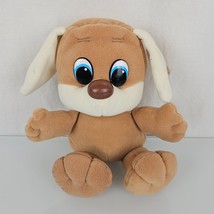 1988 Tonka Pound Puppies Pupling Plush Toy Baby Puppy Dog 7838 Blue Eye Tan - £69.81 GBP