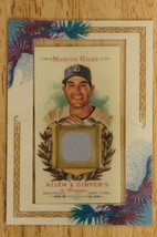 2007 Topps Allen &amp; Ginters Framed Mini Relic Baseball Card Marcus Giles AGR-MG - £7.76 GBP