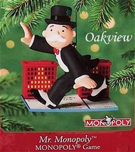 Hallmark 2000 Mr Monopoly Game 65th Anniversary Ornament QX8101 - $17.95