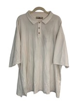 Tommy Bahama Mens White Short Sleeve Polo Size 2XL Vintage - £16.03 GBP