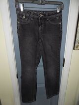 Justice Jeans Black Simply Low Size 10 Girl's EUC - $21.60