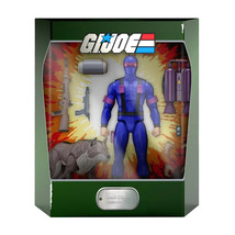 New Super7 Gi G.I. Joe Ultimates Snake Eyes 7-Inch Action Figure With Timber - £55.43 GBP