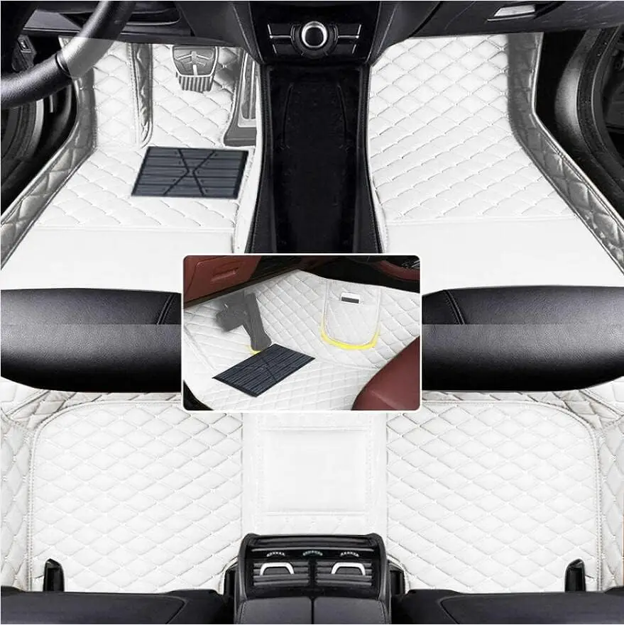 Customized Artificial Leather Car Floor Mat For Chevrolet Prisma 2013 20... - £68.50 GBP+
