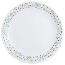 Corelle Livingware 10-1/4-Inch Dinner Plate, Chocolate Mint - £19.08 GBP