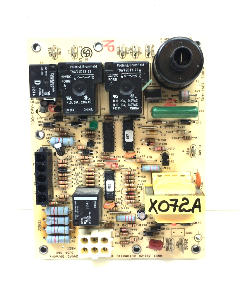 LENNOX Armstrong 1097-402 Furnace Control Board 45-662-001 used #X072A - $88.83