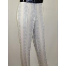 Men's 2pc Walking Leisure Suit by Royal Diamond T2004 White Blue Size Large image 5