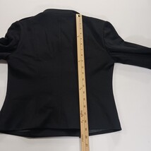 Forever TwentyOne RN#94981 Women's Size Medium Black Front Button Blazer Jacket image 7
