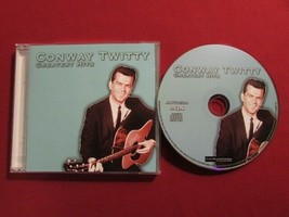 Conway Twitty Greatest Hits 2005 16 Trk Cd Javelin Country Music Singer Vg+ Oop - £5.06 GBP