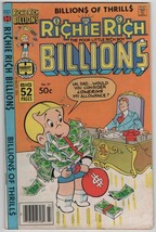 Richie Rich Billions Comic Book #27 Harvey Comics 1978 Mis-Cut - £1.73 GBP