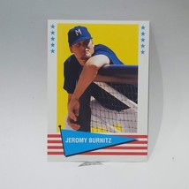 1999 Fleer Tradition #25 Jeromy Burnitz Milwaukee Brewers Baseball Card - £0.89 GBP