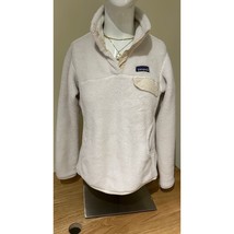 Patagonia Snap-T Fleece Jacket Women&#39;s Size Small White Cream Pullover C... - €24,03 EUR