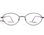 Affordable Designs Eyeglasses Frames AGNES LILAC Purple Round Wire Rim 5... - $37.18